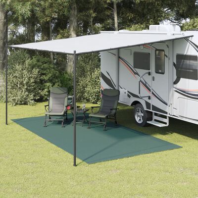 vidaXL Tapis de sol de camping vert 5x2,5 m