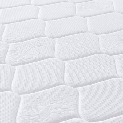 vidaXL Matelas à ressorts ensachés dureté moyenne 80x200 cm