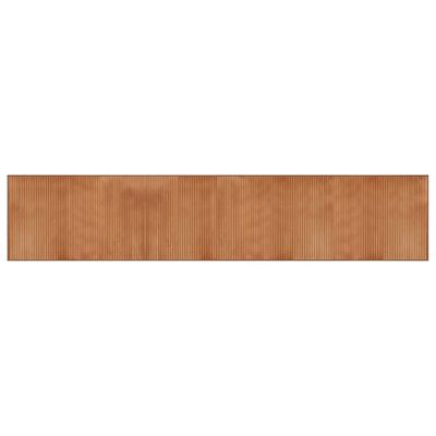 vidaXL Tapis rectangulaire naturel 60x300 cm bambou