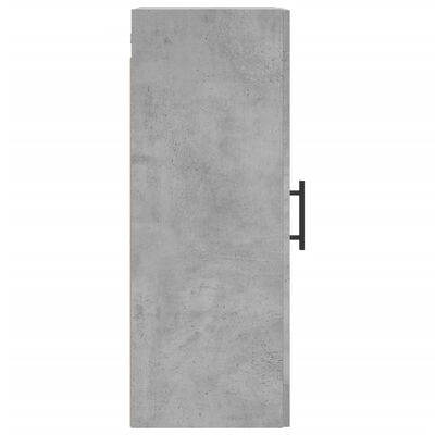 vidaXL Armoire murale gris béton 34,5x34x90 cm