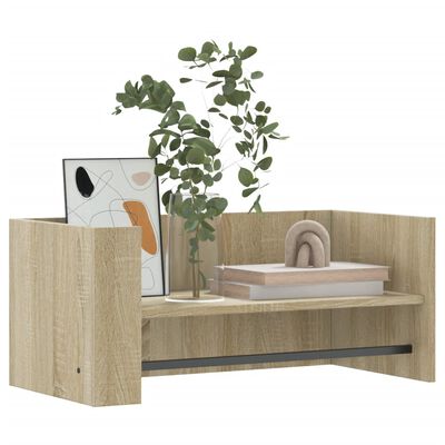 vidaXL Étagère murale chêne sonoma 70,5x35x30,5 cm bois d'ingénierie