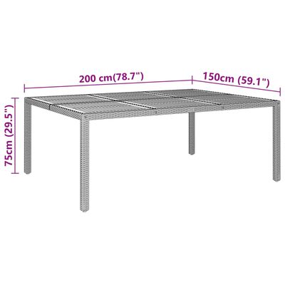 vidaXL Ensemble à manger de jardin 11 pcs résine tressée gris