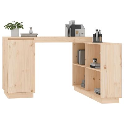 vidaXL Bureau 110x50x75 cm Bois massif de pin