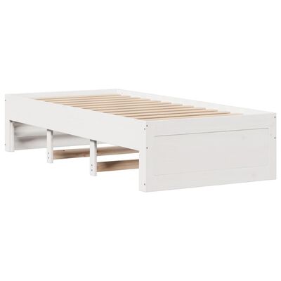 vidaXL Cadre de lit sans matelas avec tiroirs 90x190 cm bois de pin