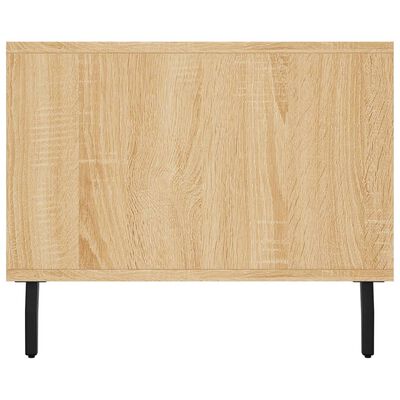 vidaXL Table basse chêne sonoma 102x50x40 cm bois d'ingénierie