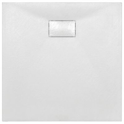 Bac de douche SMC Blanc 80 x 80 cm