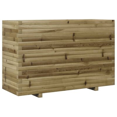 vidaXL Jardinière 110x40x72 cm bois de pin imprégné