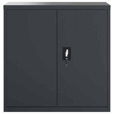 vidaXL Classeur anthracite 90x40x90 cm acier