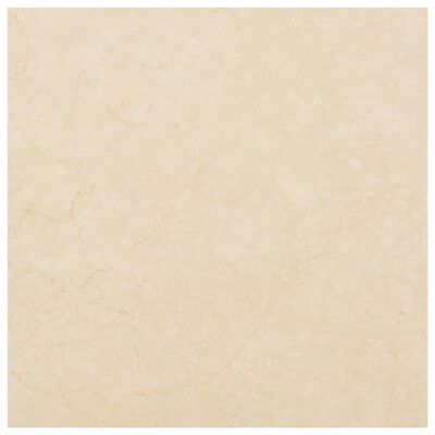 vidaXL Dalles de plancher PVC autoadhésif 5,11 m² beige