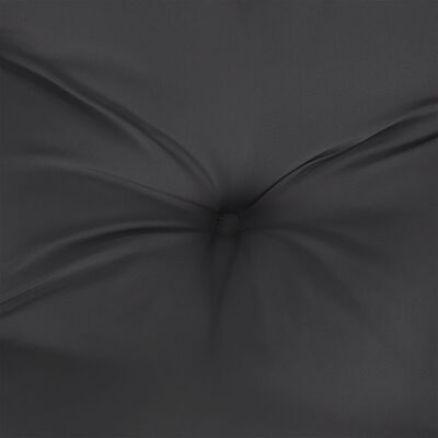 vidaXL Coussin de banc de jardin noir 100x50x7 cm tissu oxford