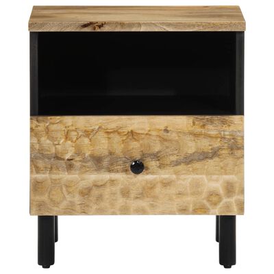 vidaXL Table de chevet 40x33x46 cm Bois de manguier solide