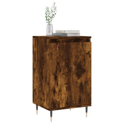 vidaXL Buffet chêne fumé 40x35x70 cm bois d'ingénierie