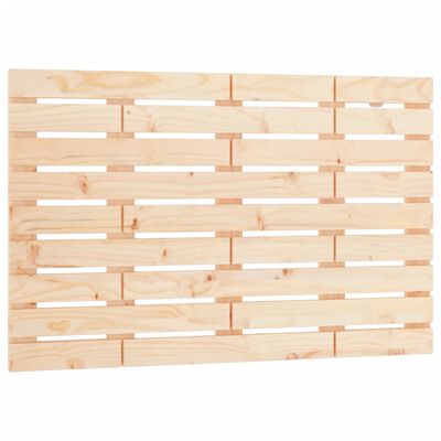 vidaXL Tête de lit murale 106x3x63 cm Bois massif de pin