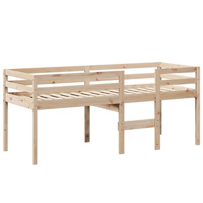 vidaXL Lit haut sans matelas 80x200 cm bois de pin massif