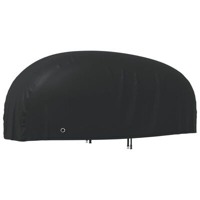 vidaXL Housse de motocyclette noir 295x110x140 cm oxford 210D