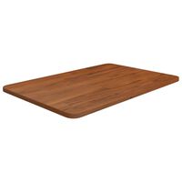 vidaXL Comptoir de salle de bain Marron foncé 60x40x1,5 cm Bois traité