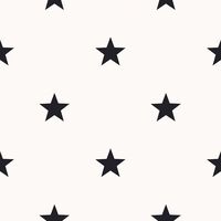 Noordwand Papier peint Friends & Coffee Little Stars Noir et blanc