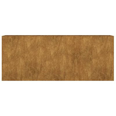 vidaXL Lit surélevé de jardin 200x40x80 cm acier corten