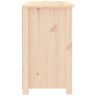 vidaXL Tables de chevet 2 pcs 50x35x61,5 cm Bois de pin massif