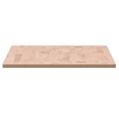 vidaXL Comptoir de salle de bain 80x40x1,5 cm bois massif de hêtre