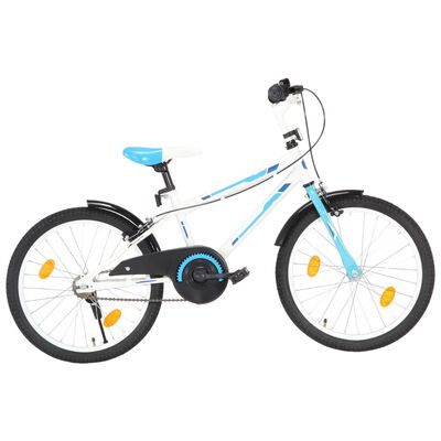 vidaXL Vélo pour enfants 20 pouces Bleu et blanc