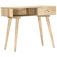 vidaXL Table console 90x45x75 cm bois de manguier massif