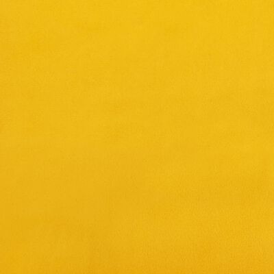 vidaXL Banc Jaune 100x35x41 cm Velours