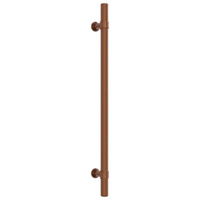 vidaXL Poignées d'armoire 5 pcs bronze 224 mm acier inoxydable