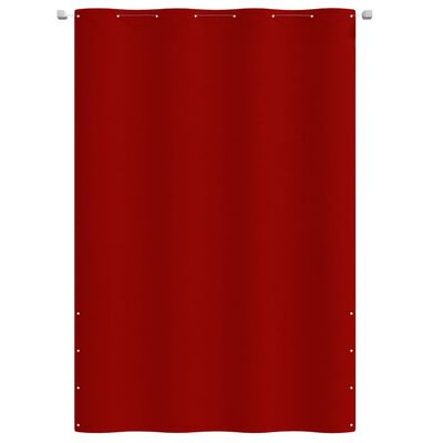 vidaXL Écran de balcon Rouge 160x240 cm Tissu Oxford