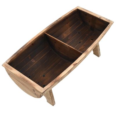 vidaXL Banc de rangement Bois massif et tissu 103 x 51 x 44 cm