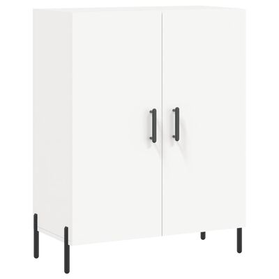 vidaXL Buffet blanc 69,5x34x90 cm bois d'ingénierie