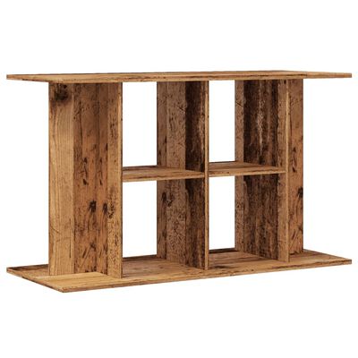 vidaXL Support pour aquarium vieux bois 100x40x60 cm bois d'ingénierie