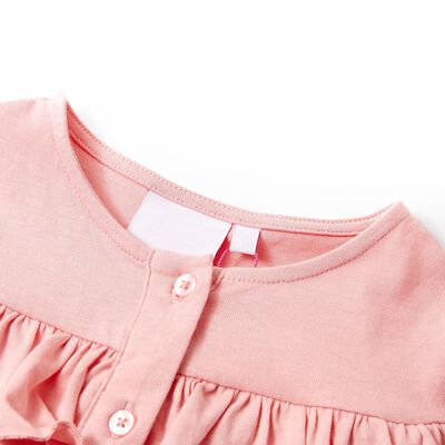 T-shirt pour enfants rose moyen 140