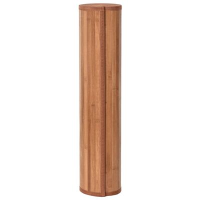 vidaXL Tapis rectangulaire naturel 70x300 cm bambou