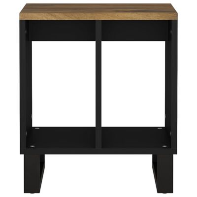 vidaXL Table d'appoint 40x31x46 cm Bois de manguier et d'ingénierie