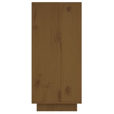 vidaXL Buffet Marron miel 60x34x75 cm Bois massif de pin