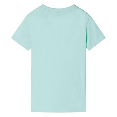 T-shirt pour enfants menthe clair 116