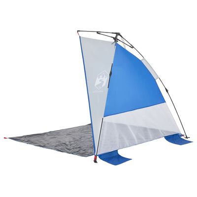 vidaXL Tente de plage bleu azuré libération rapide imperméable