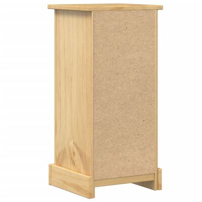 vidaXL Table de chevet Corona 35x32,5x74 cm bois de pin massif