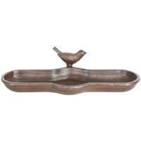 Esschert Design Baignoire pour oiseaux Fonte Marron BR25