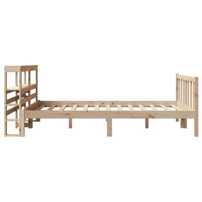 vidaXL Cadre de lit sans matelas 160x200 cm bois massif de pin