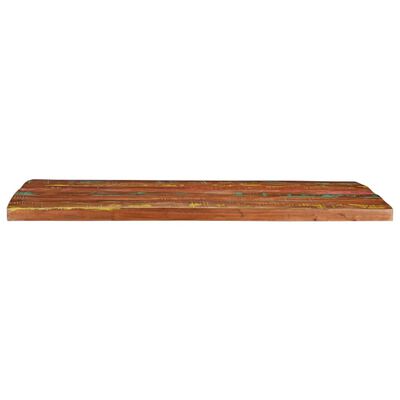 vidaXL Dessus de table 90x80x3,8 cm rectangulaire bois massif récupéré