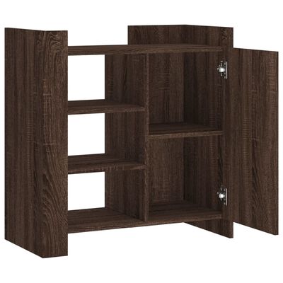 vidaXL Buffet chêne marron 73,5x35x75 cm bois d'ingénierie