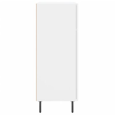 vidaXL Buffet blanc 69,5x34x90 cm bois d'ingénierie