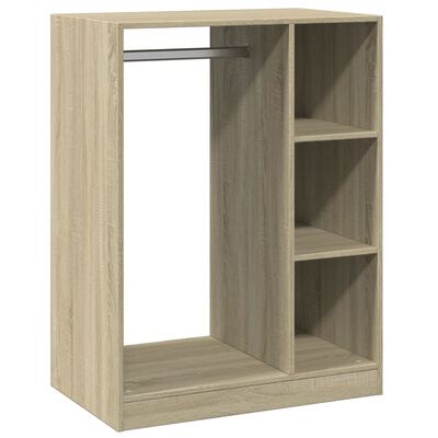 vidaXL Garde-robe chêne sonoma 77x48x102 cm bois d'ingénierie