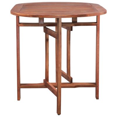 vidaXL Table de jardin 120x70x74 cm Bois d'acacia massif