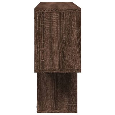 vidaXL Étagère murale chêne marron 100x20x53 cm bois d'ingénierie