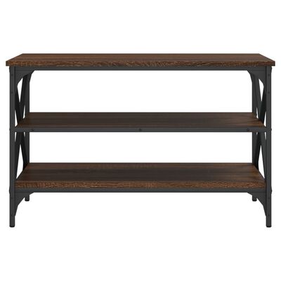 vidaXL Meuble TV Chêne marron 80x40x50 cm Bois d'ingénierie