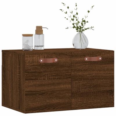 vidaXL Armoire murale Chêne marron 60x36,5x35 cm Bois d'ingénierie