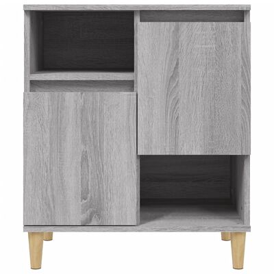 vidaXL Buffet Sonoma gris 60x35x70 cm Bois d'ingénierie